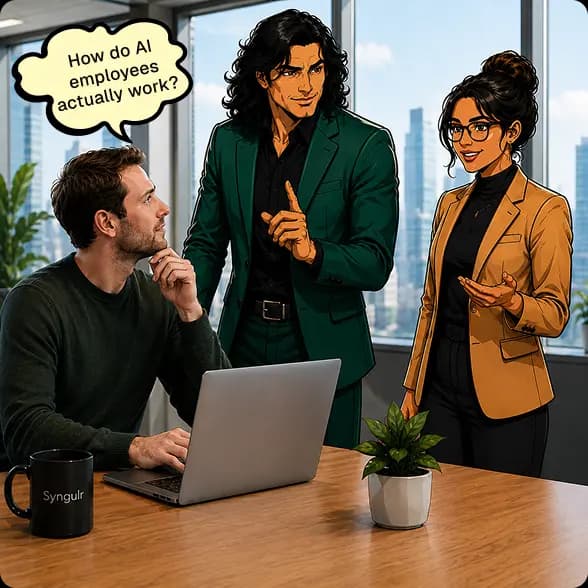 How do AI employees actually work?